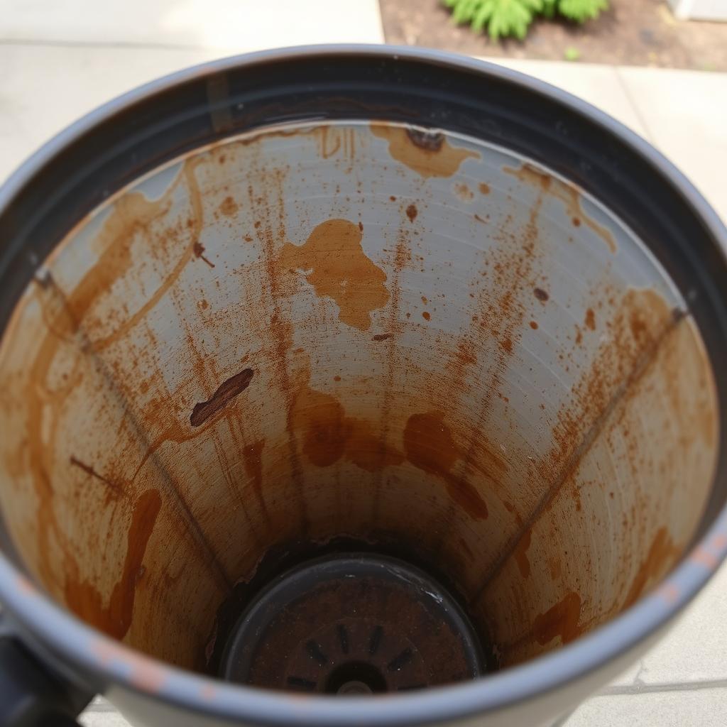 Dirty bin